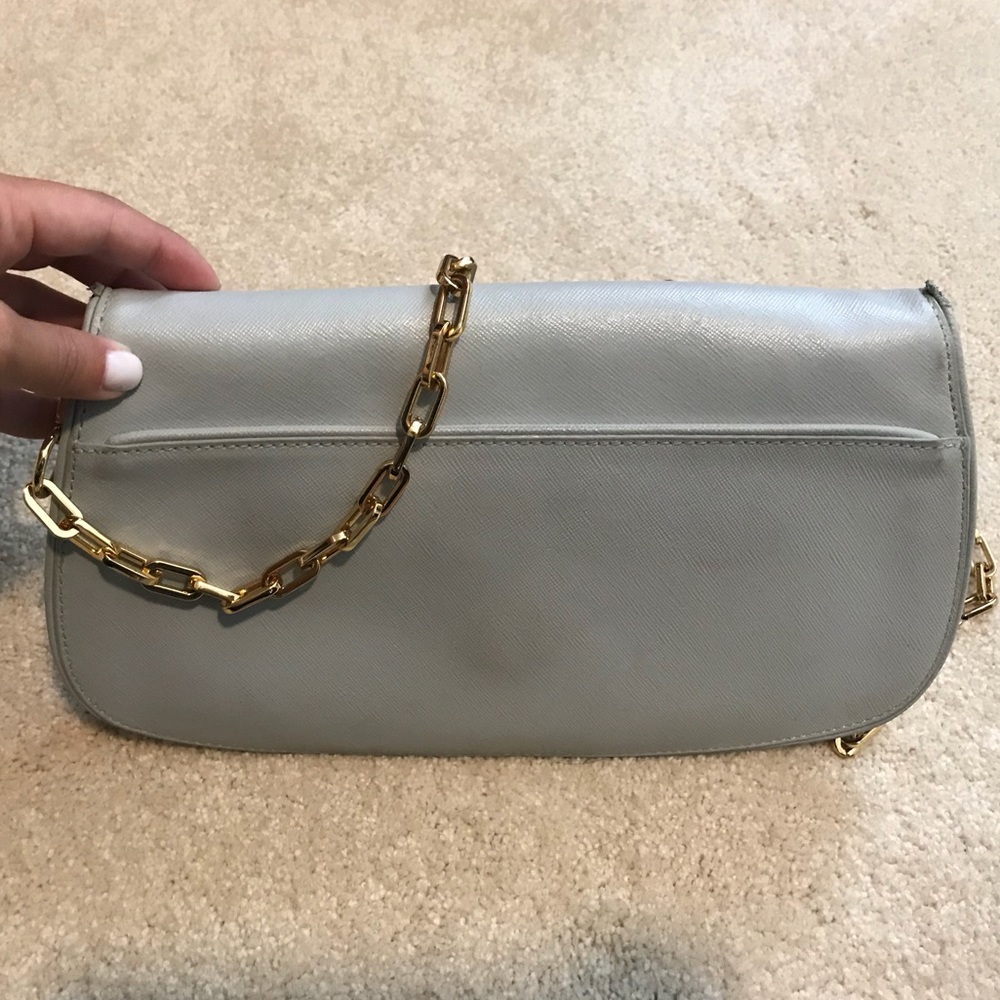 Tory Burch crossbody light blue purse - Picture 2 of 8